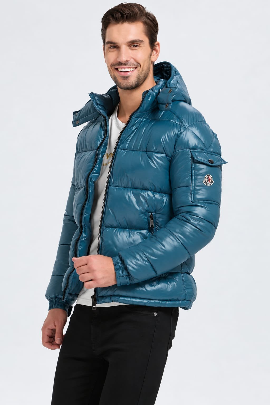 Winterjassen moncler stone island parajumper, Ophalen of Verzenden, Zo goed als nieuw, Overige maten, Zwart