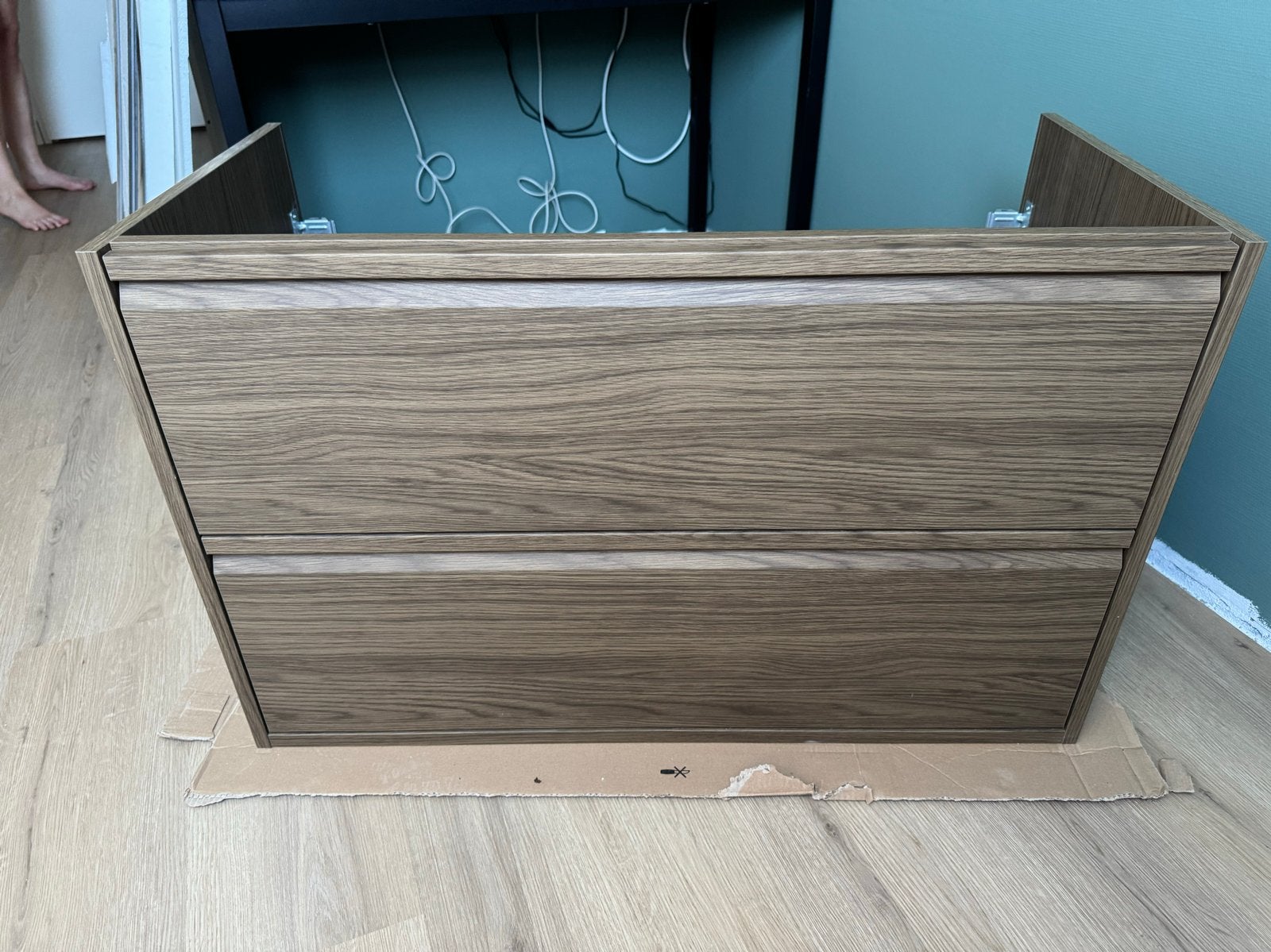 Splinternieuw IKEA ORRSJÖN badmeubel met BROGRUND kraan, Huis en Inrichting, Badkamer | Badkamermeubels, Ophalen, 100 tot 150 cm