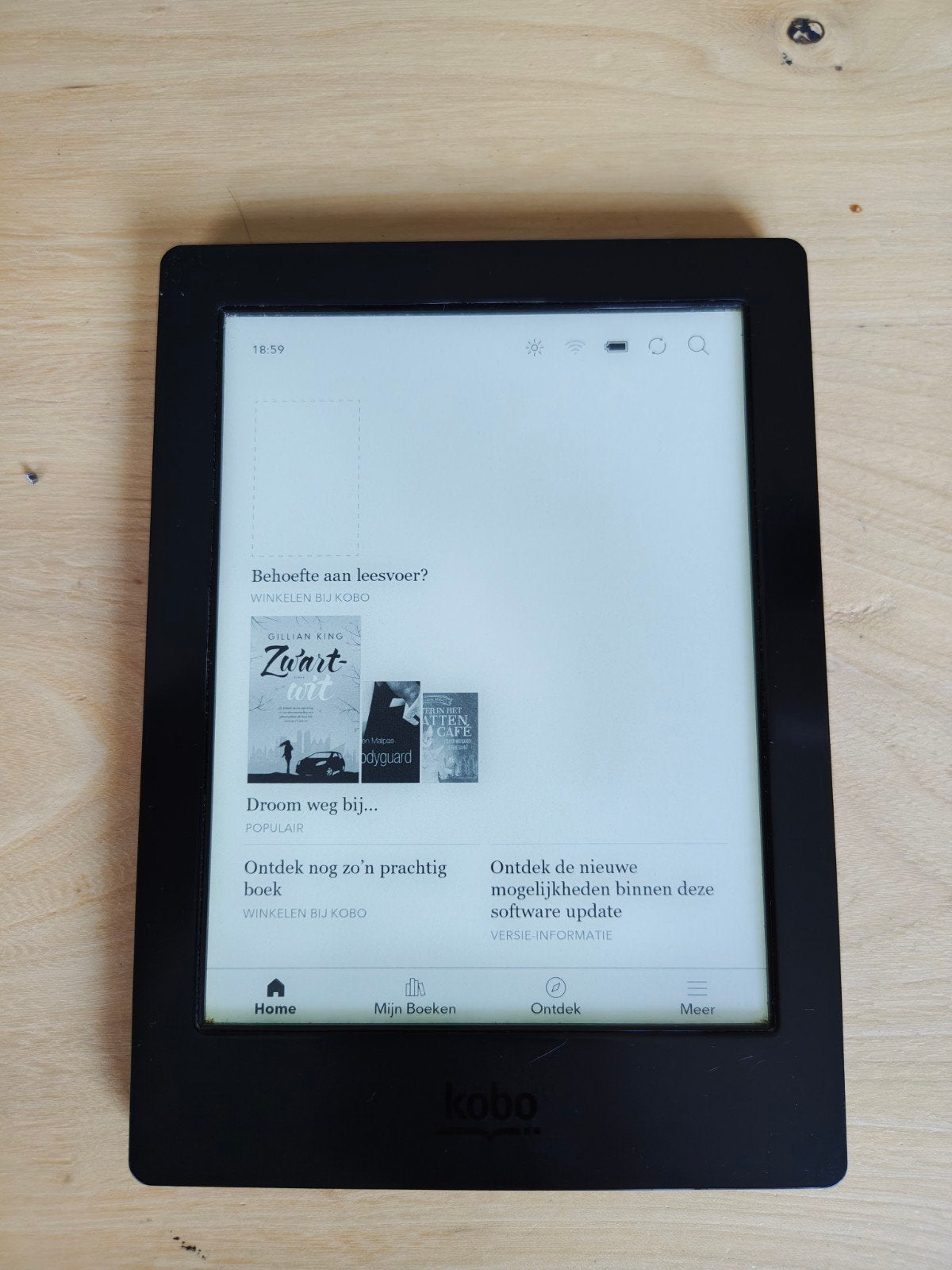 Kobo aura h2o in nette staat, Computers en Software, Ophalen of Verzenden