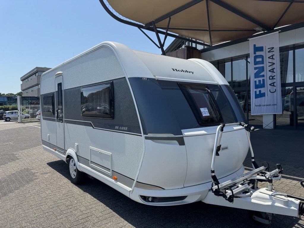 Hobby De Luxe 460 UFE 2020 MOVER + 3M TENT!!!, Standaardzit, Bedrijf, Schokbreker, 4 tot 5 meter