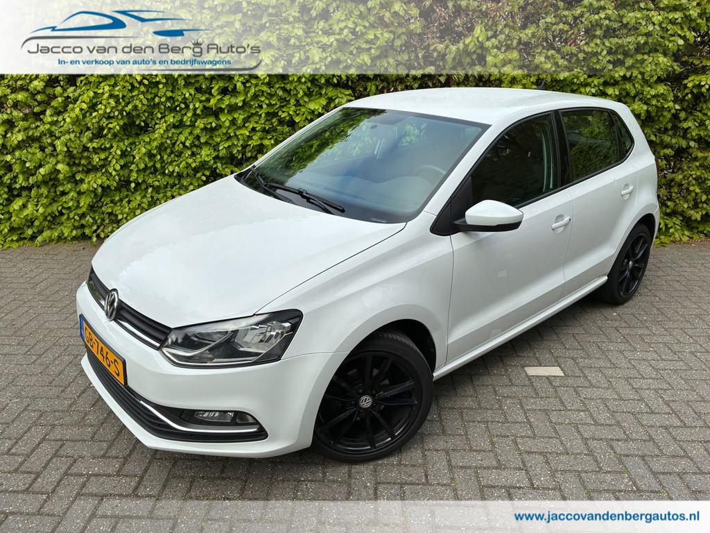 Volkswagen Polo 1.2 TSI Comfortline I Navigatie I Airco, Stof, 4 cilinders, Start-stop-systeem, Wit