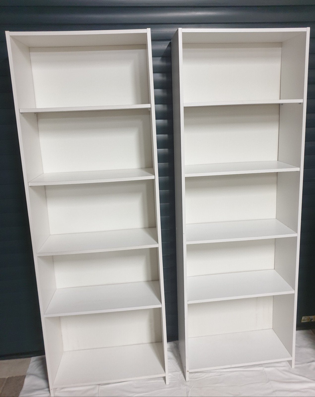 ZGAN, 4 x Witte boekenkast 170 x 60 x 25. Allen hetzelfde, Ophalen, Met plank(en), 50 tot 100 cm, Zo goed als nieuw