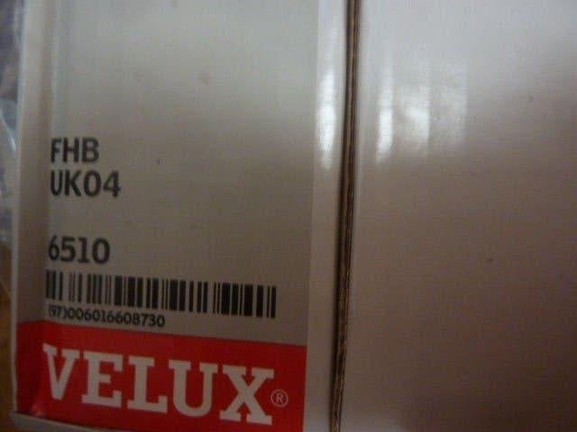 Nieuwe Velux vouwgordijnen /  FHB UK04 6510 ( 134 x 98 ), Nieuw, Ophalen of Verzenden, Vouwgordijn, Grijs