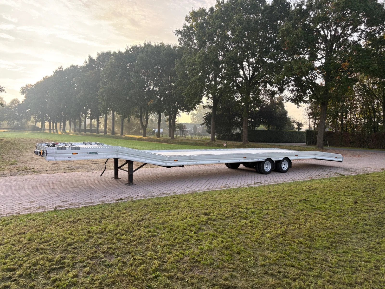 VELDHUIZEN P47-2 Be oplegger 8 TON ambulance auto transporte, Auto's, Overige brandstoffen, Bedrijf, Aanhangers en Opleggers, Te koop