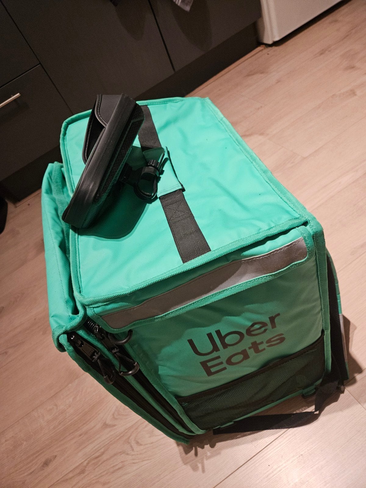 Bezorg tas Uber + telefoonhouder, Ophalen, Nieuw, Overige merken, Waterdicht