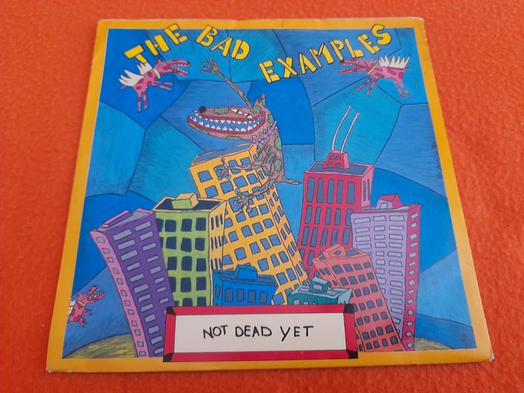 The Bad Examples - Not dead yet (1991), Originele persing, Ophalen of Verzenden, Gebruikt, Rock en Metal