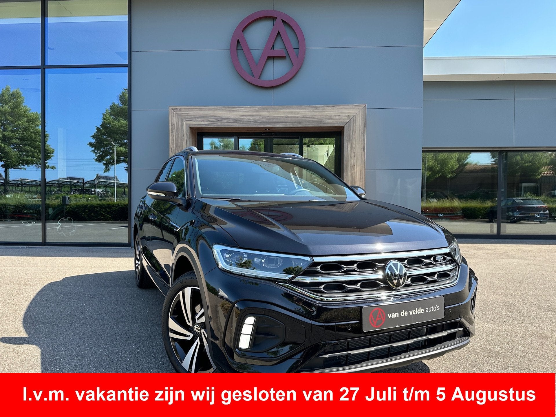Volkswagen T-Roc 1.5 TSI 150pk DSG R-Line | Camera | Keyless, Auto's, Volkswagen, 12 maanden, 1258 kg, Zwart, 4 cilinders