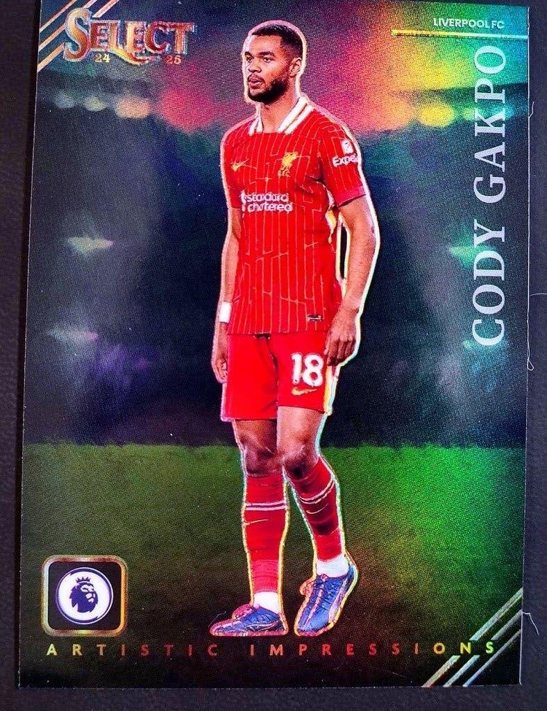 Cody Gakpo Artistic Impressions Select Prizm Liverpool, Ophalen of Verzenden, Zo goed als nieuw, Buitenlandse clubs, Spelerskaart