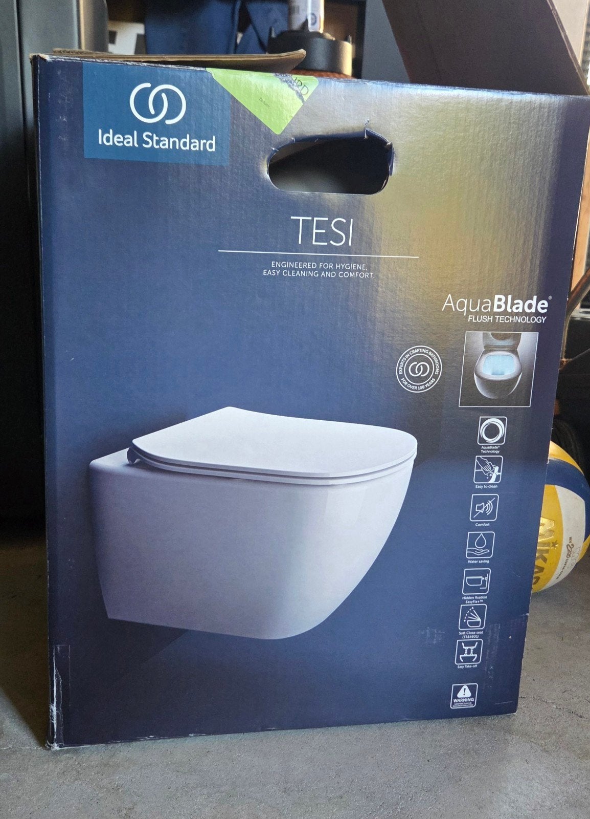 Ideal Standard Tesi wandcloset AquaBlade - wc - toilet, Ophalen of Verzenden, Nieuw