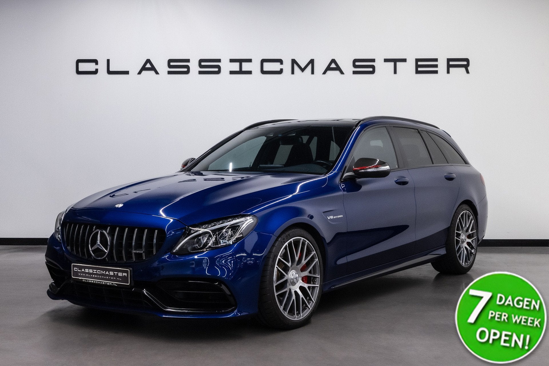 Mercedes-Benz C-Klasse Estate AMG 63 S Edition 1 Schaalstoel, Auto's, Mercedes-Benz, Automaat, Achterwielaandrijving, Gebruikt
