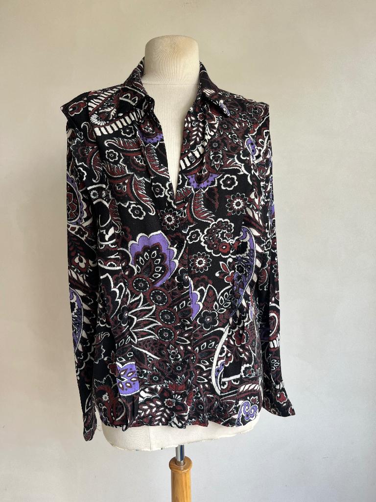 Alix blouse maat xl, Alix the label, Verzenden, Zwart, Maat 46/48 (XL) of groter