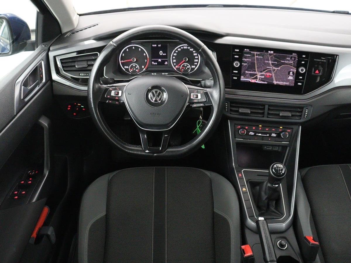 Volkswagen Polo 1.0 TSI Highline | Adaptive cruise | Carplay, Voorwielaandrijving, Stof, Gebruikt, 95 pk