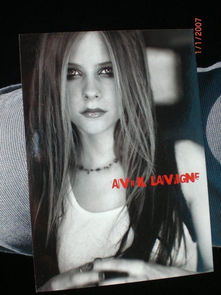 kaart Avril Lavigne 5, Ophalen of Verzenden, Voor 1920, Sterren en Beroemdheden