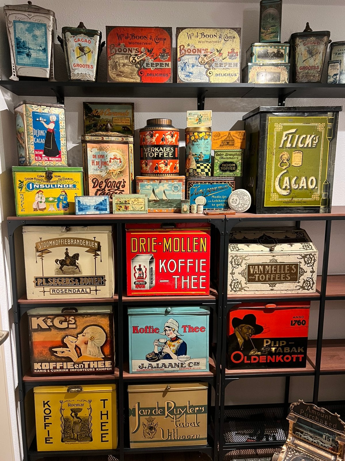 Zeldzaam mooie blikken te koop aangeboden, Verzamelen, Ophalen of Verzenden, Zo goed als nieuw, Overige