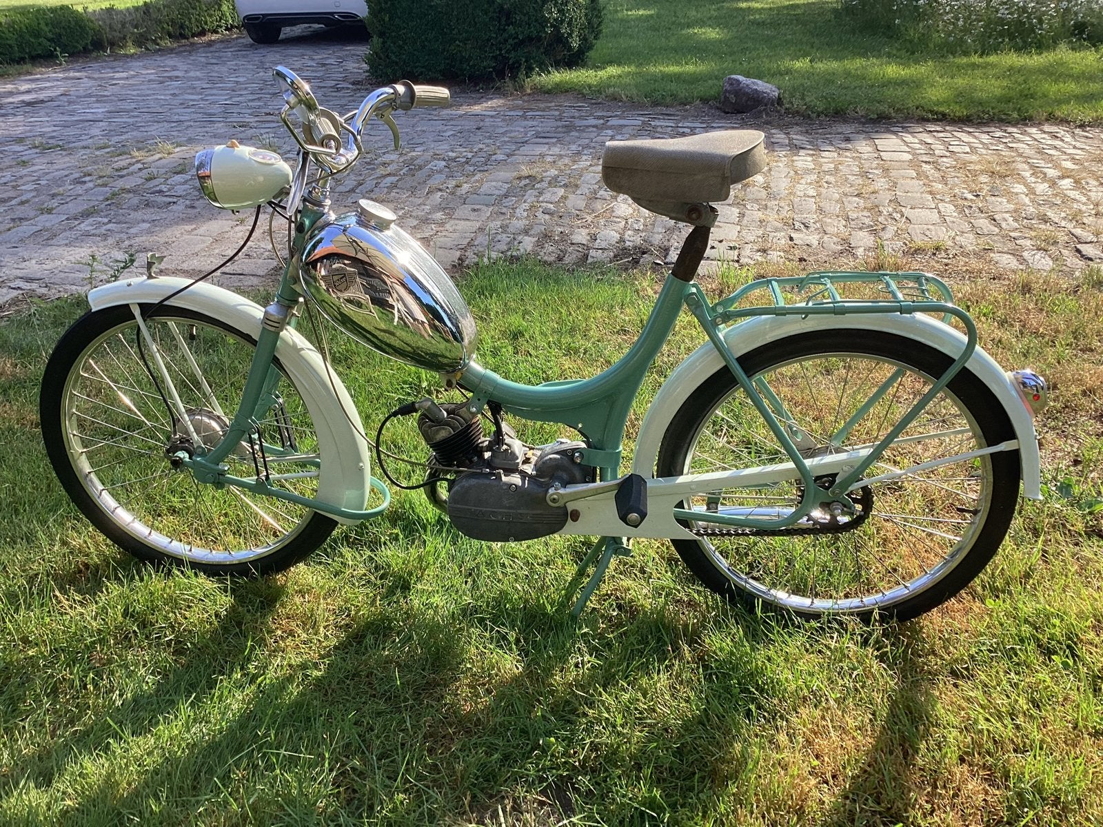 Prachtige vintage bromfiets met Sachs 50 motor, Ophalen, Maximaal 45 km/u, Overige merken