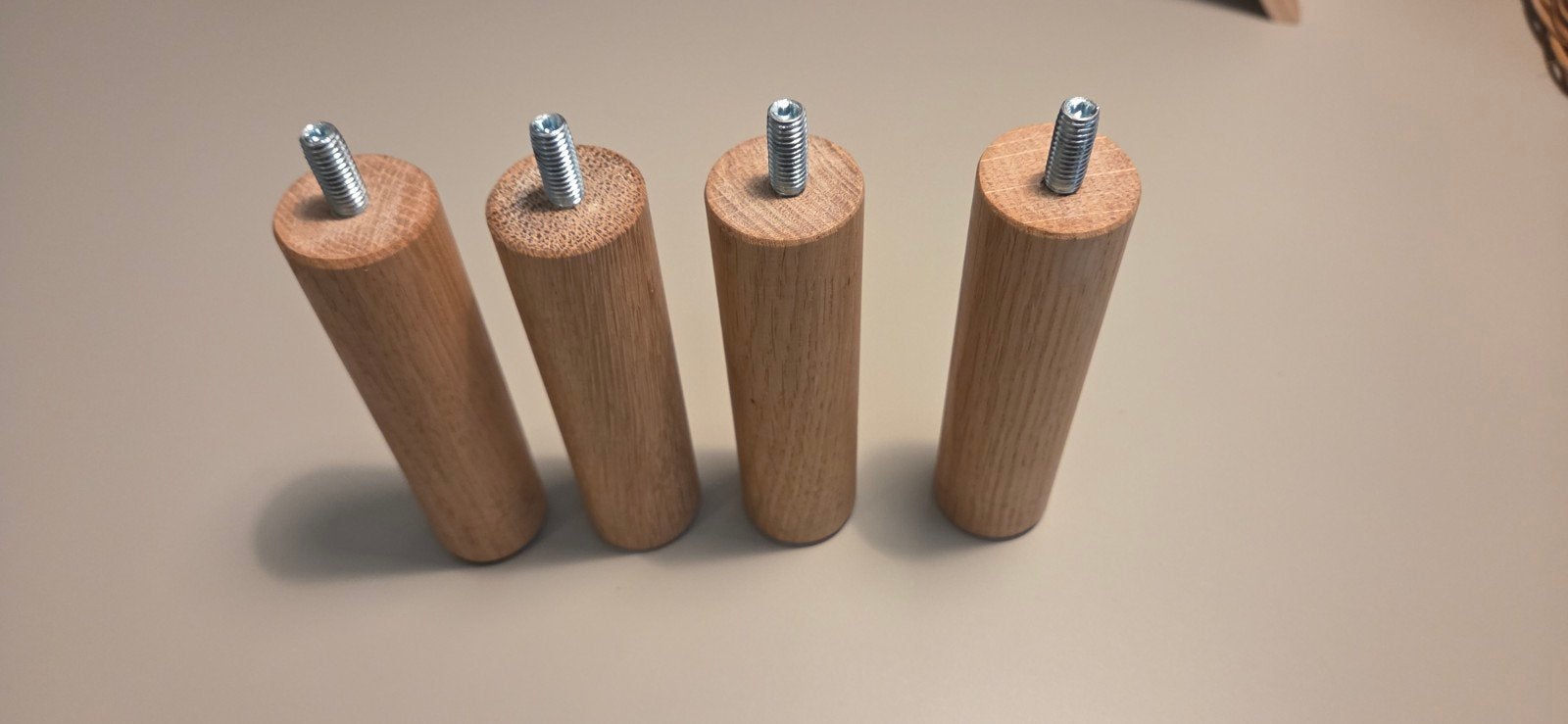 Bolia Scandinavia bankpoten. 12cm, Verzenden, Zo goed als nieuw, Hout