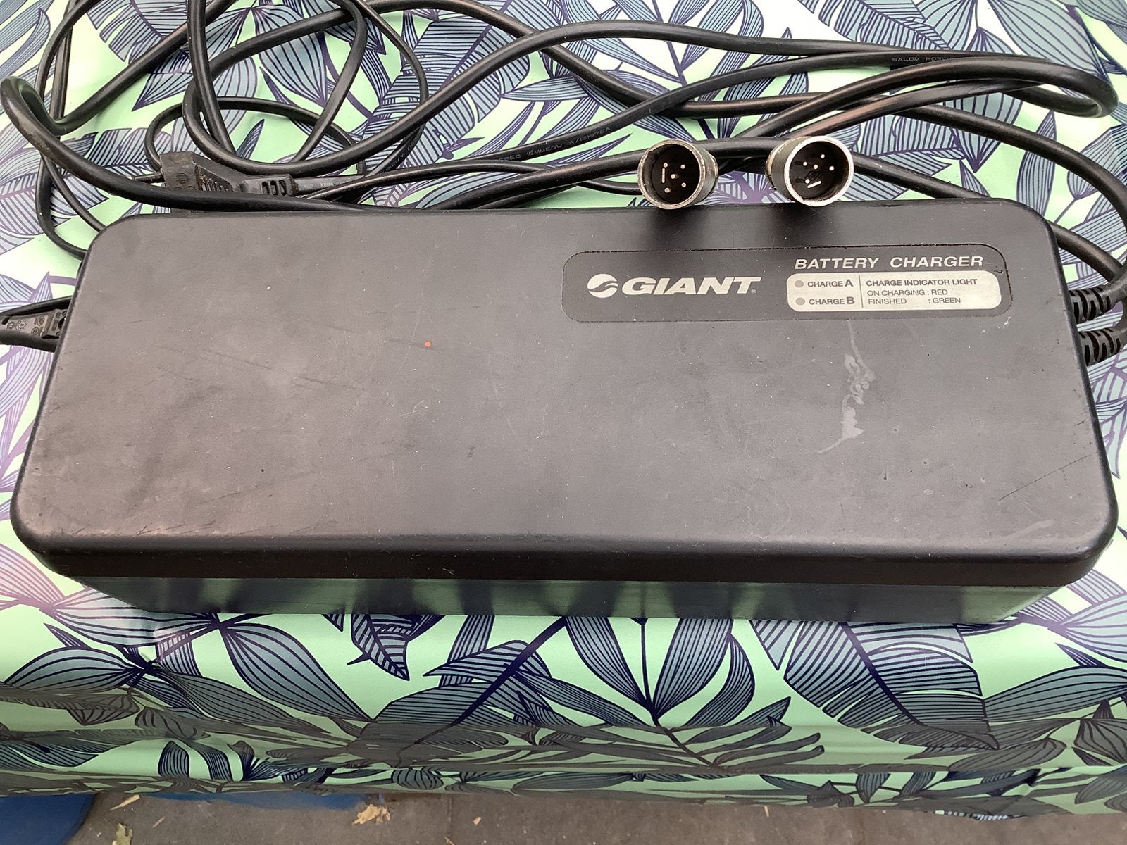 Giant oplader, Ophalen, Gebruikt