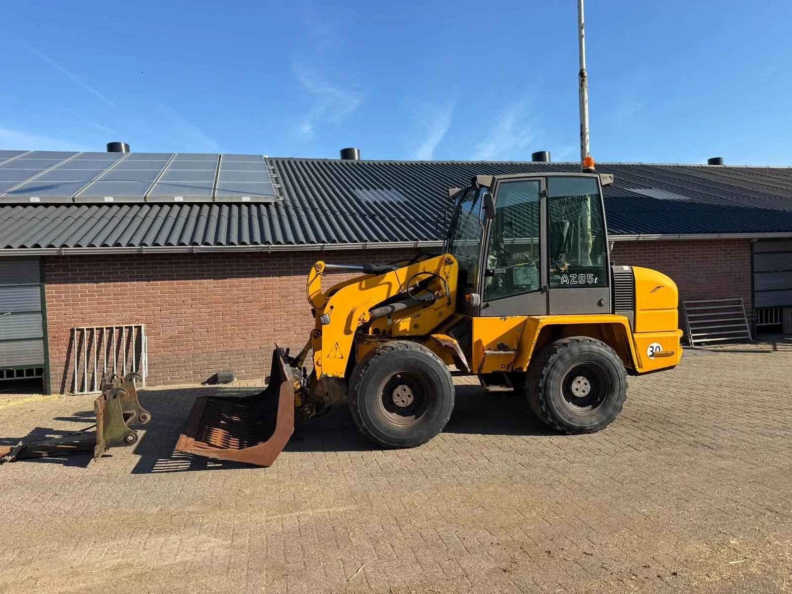 Ahlmann AZ 85 Shovel Loader (bj 2001), Wiellader of Shovel