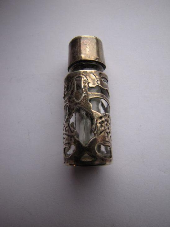 Parfum flesje, Antiek en Kunst, Verzenden, Zilver