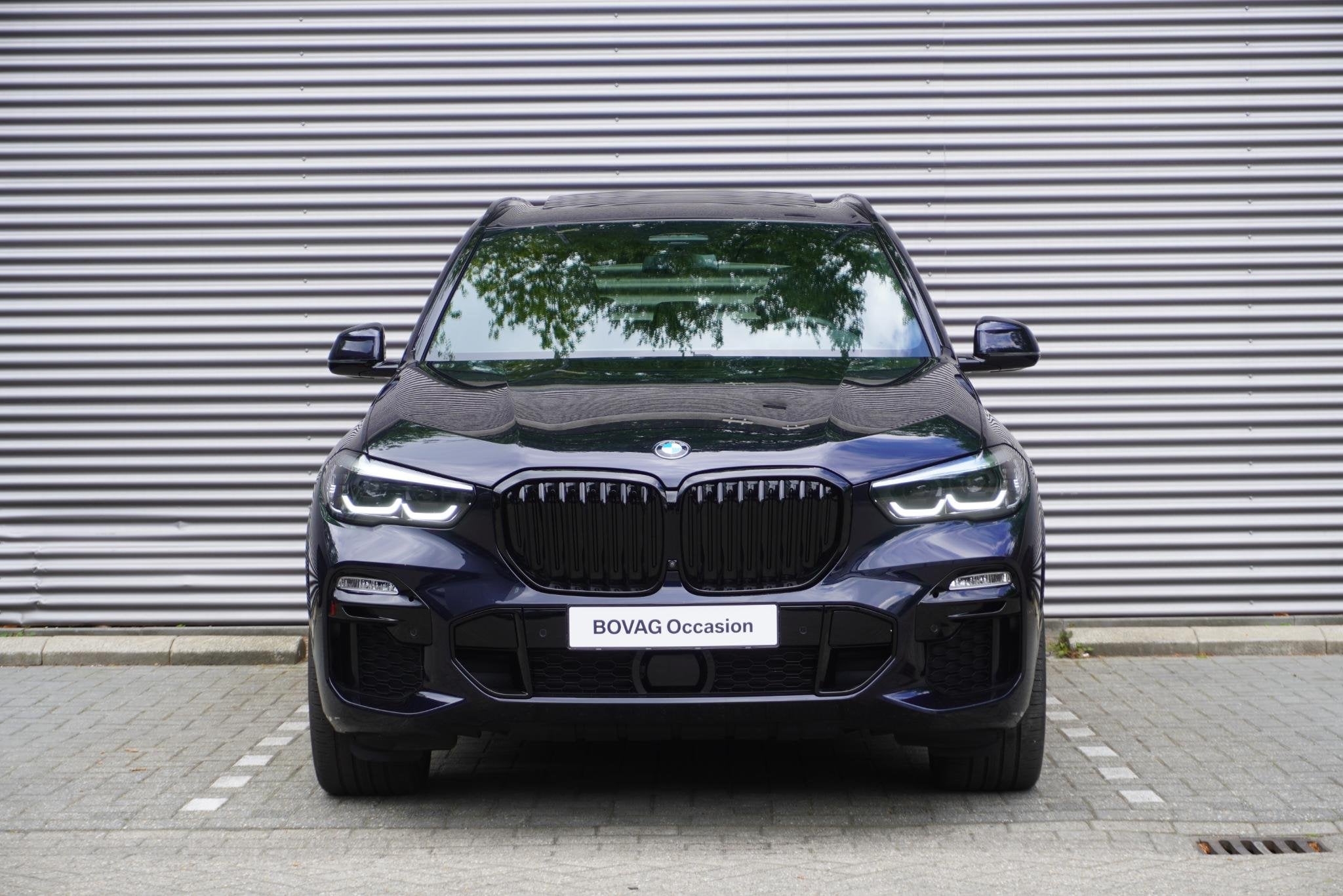 BMW X5 xDrive45e M Sportpakket | BOVAG garantie | 22 inch LM, 12 maanden, Stof, Gebruikt, Zwart