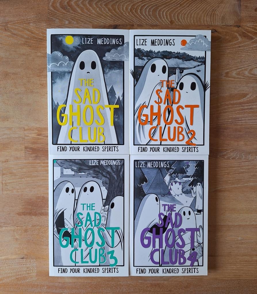 The Sad Ghost Club vol. 1-4 Engels, compleet, Gelezen, Amerika, Complete serie of reeks, Lize Meddings