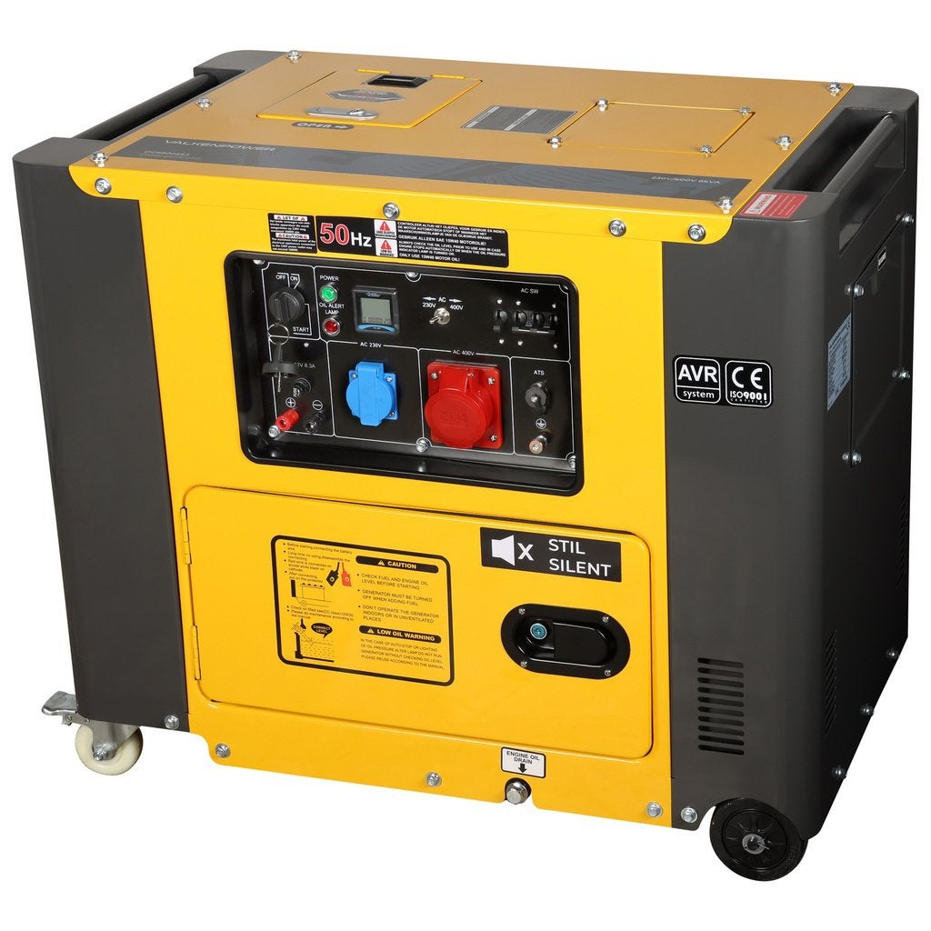 Dieselgenerator 5kW geluidsgedempt / Nieuw