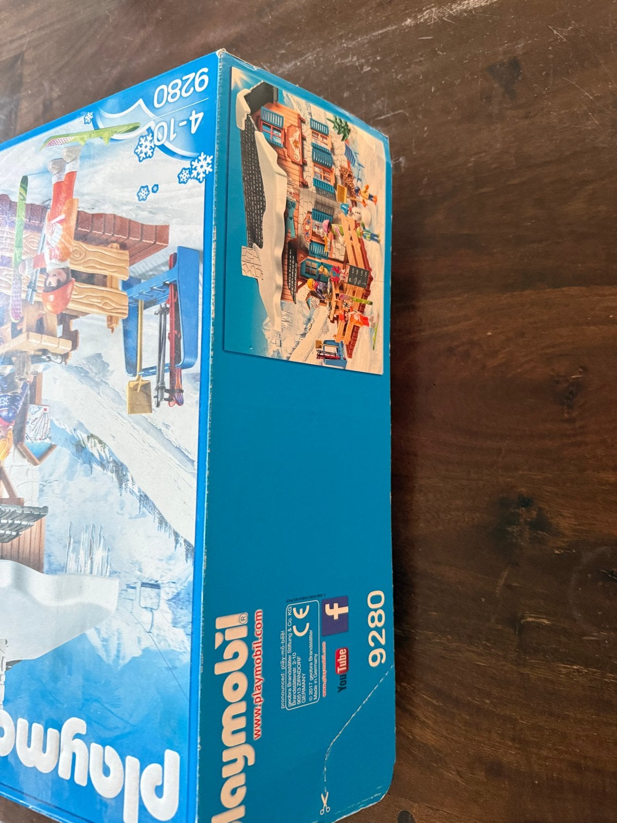 Playmobil Family Fun Skihut 9280 - Zo goed als nieuw, Gebouw, Complete set, Zo goed als nieuw, Family fun