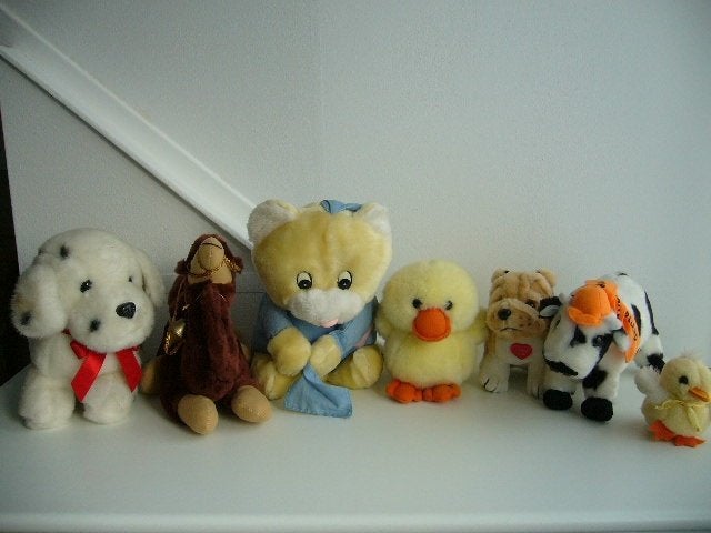 Diverse jaren 80 knuffels niet mee gespeeld, Ophalen of Verzenden, Zo goed als nieuw, Overige typen
