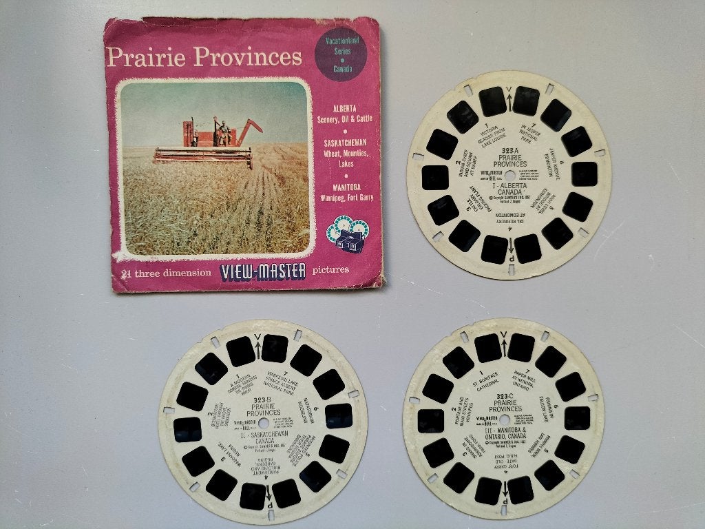 Viewmaster - Prairie Provinces - Canada, Ophalen of Verzenden, Gebruikt