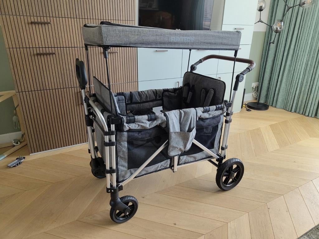 Fuxtec bolderkar FX-CTXL-900 - 4 zit - met regenhoes ZGAN, Verstelbare duwstang, Zo goed als nieuw, Combiwagen, Ophalen