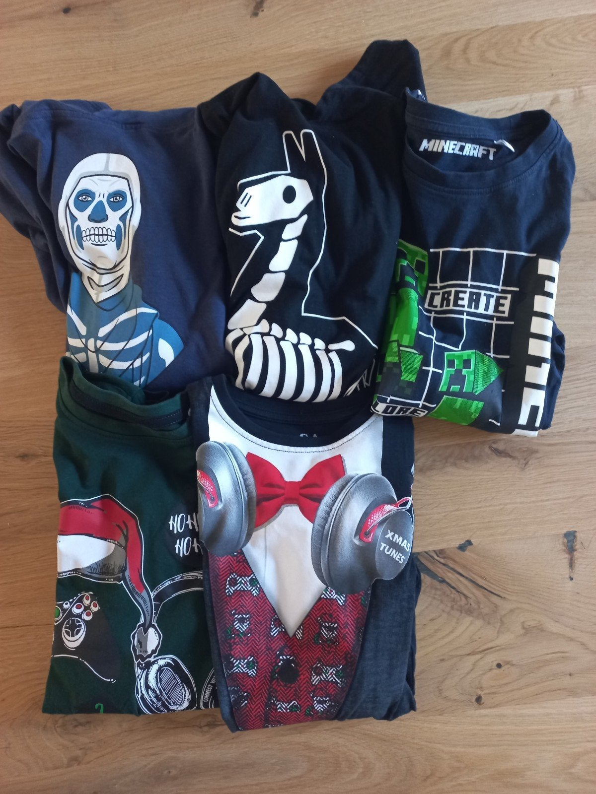 5 Longsleeves  maat 146/152, Kinderen en Baby's, Ophalen of Verzenden, Gebruikt, Jongen of Meisje, Shirt of Longsleeve