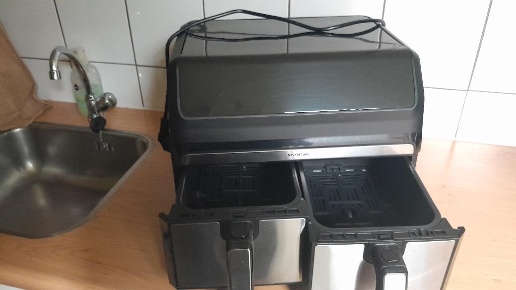 Airfryer, Ophalen of Verzenden, Zo goed als nieuw, Airfryer, 1500 gram of meer