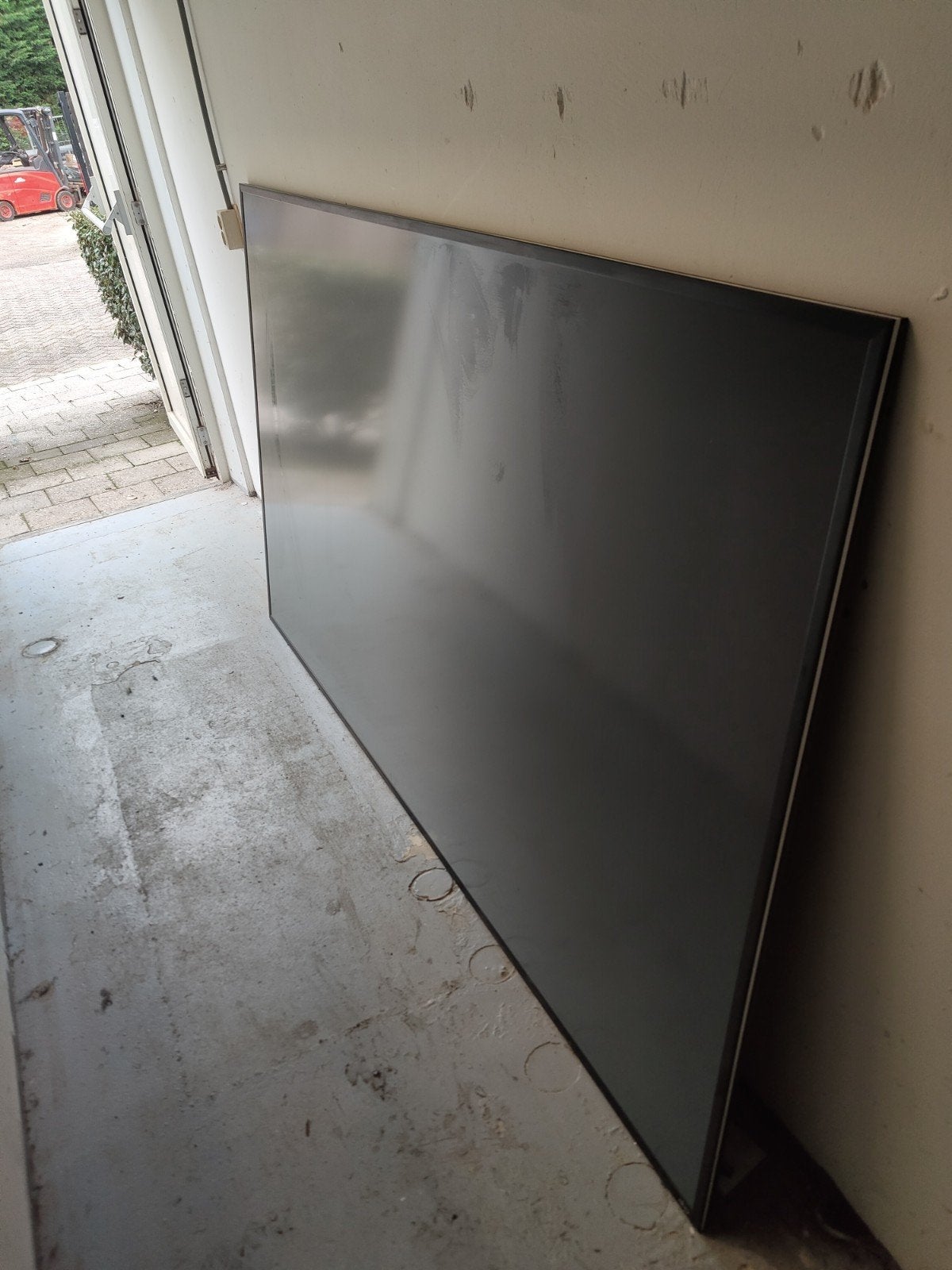 Beamerscherm/projectiescherm 100 inch, Ophalen, Gebruikt
