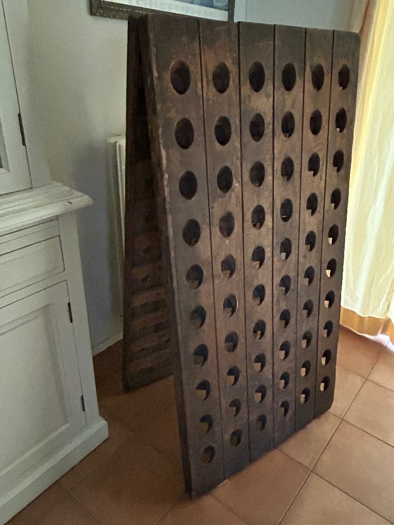 Origineel Champagne wijnrek, Ophalen, Gebruikt, 25 flessen of meer, 75 – 100