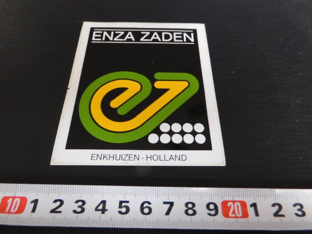 sticker logo enza zaden enkhuizen, Verzamelen, Ophalen, Zo goed als nieuw