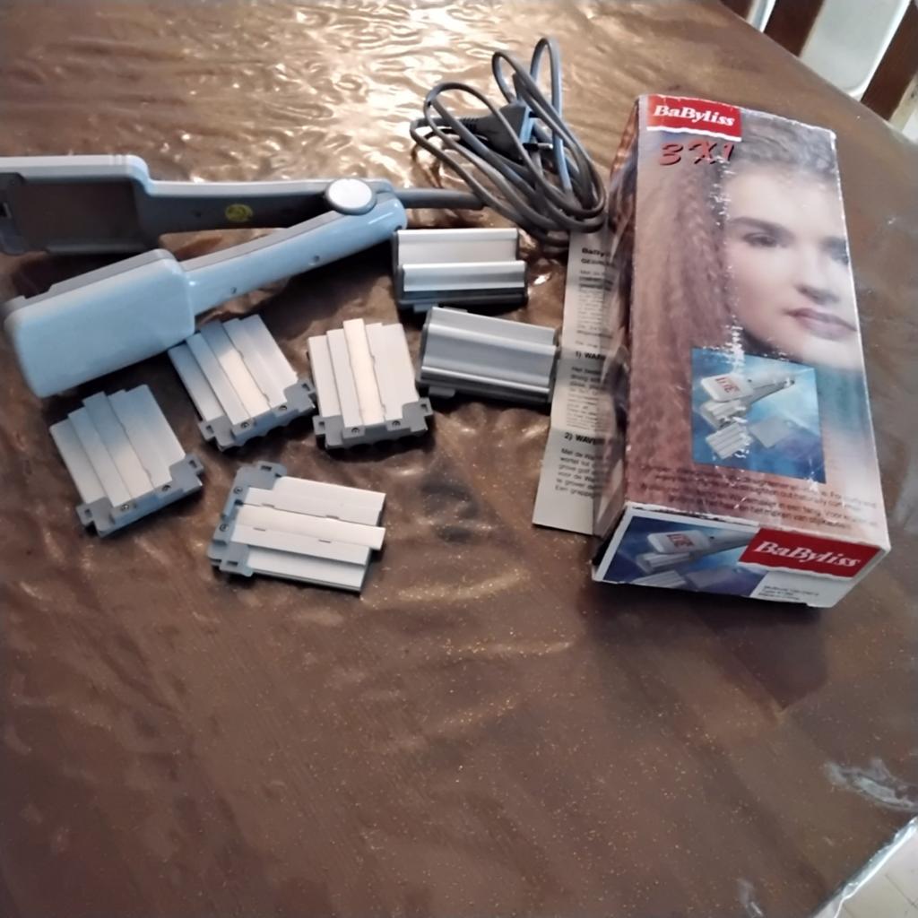 Babyliss 3x1 Haarstyler met opzetstukken, Ophalen of Verzenden, Gebruikt, Haarverzorging