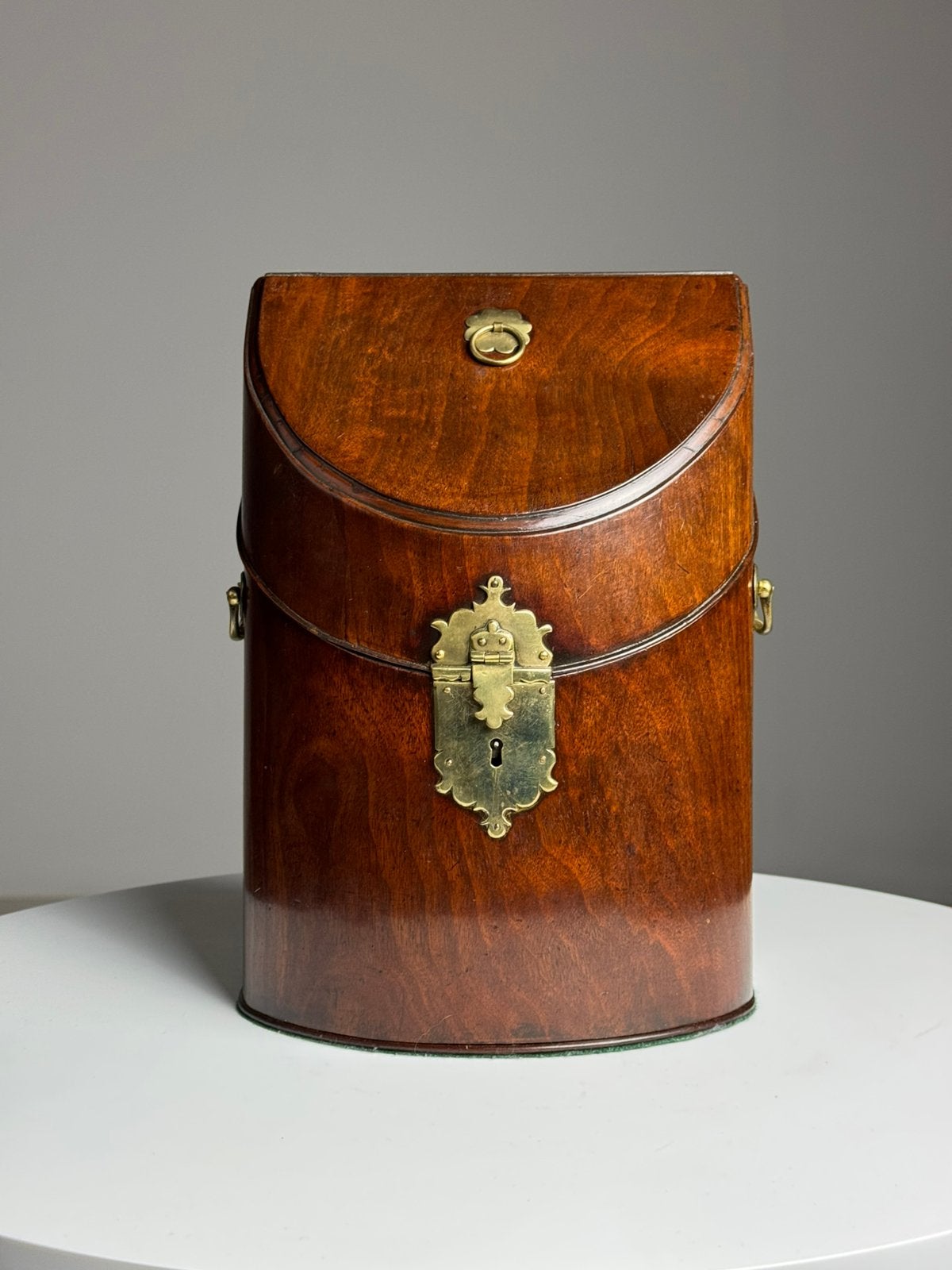 Mahonie Briefhouder antiek 19e eeuw