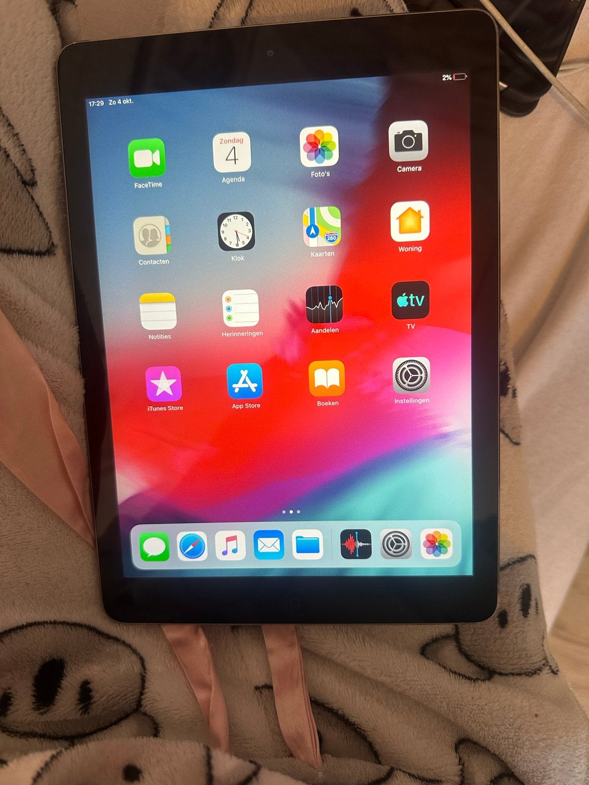 Apple iPad Air 1e gen, Computers en Software, 32 GB, Apple iPad Air, Zo goed als nieuw, Grijs