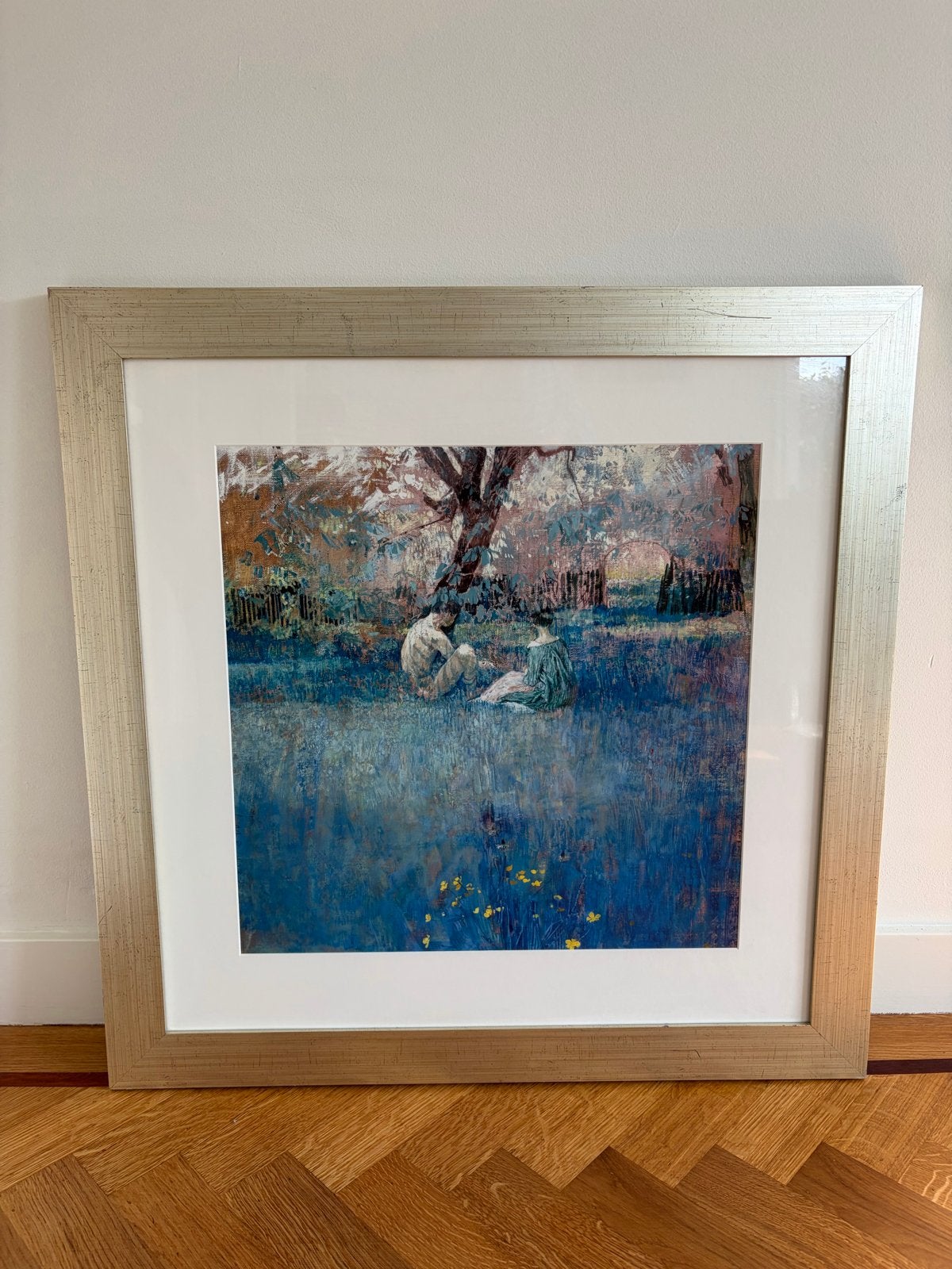 Giclée Matthijs Röling – "Tuin idylle" (Gelimiteerde 29/150), Ophalen, Figuren, Giclée, Achter glas