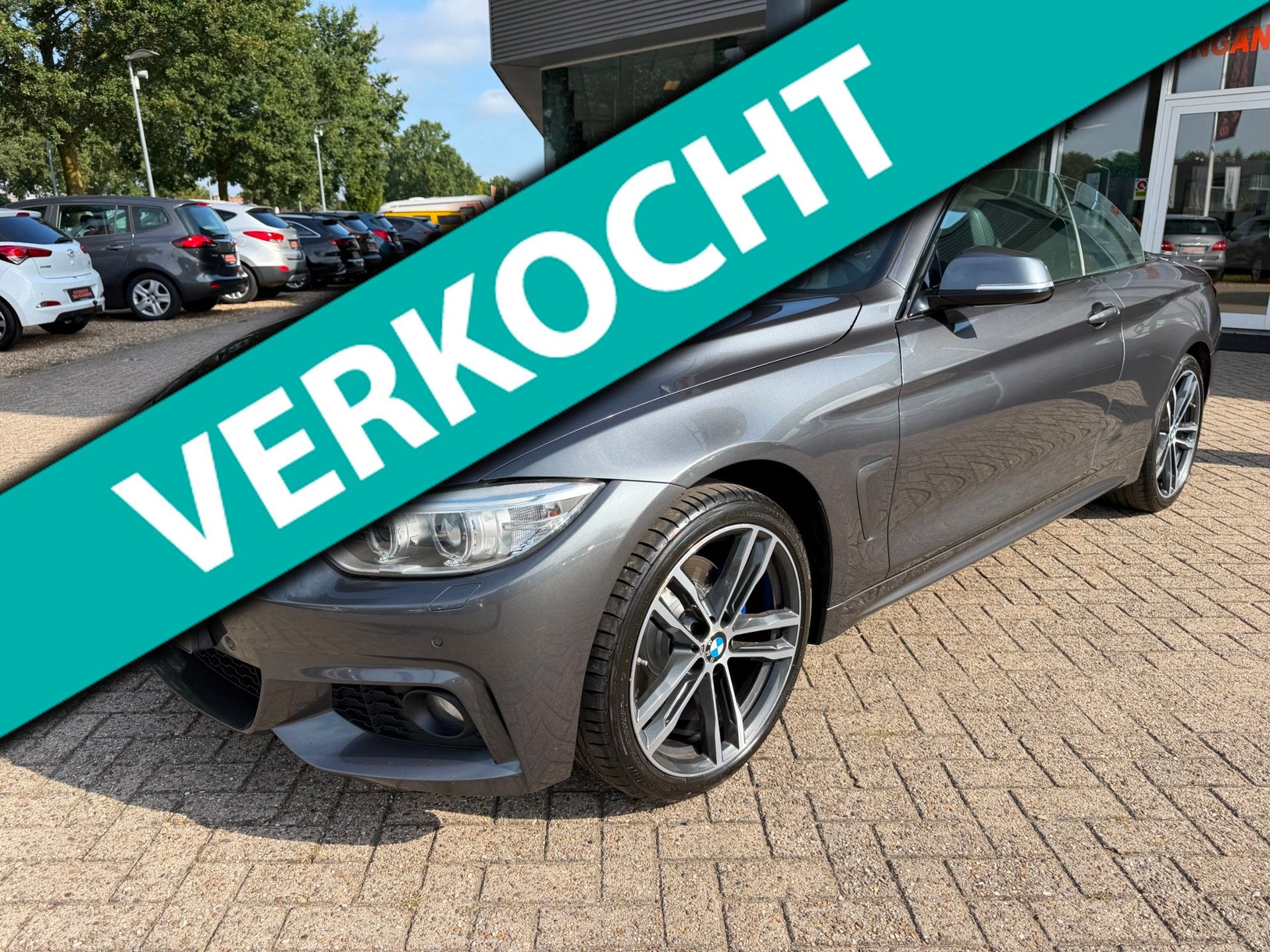 BMW 4-serie Cabrio 428i xDrive High Executive Automaat, Navi, Auto's, Automaat, Gebruikt, Cabriolet, 4 stoelen