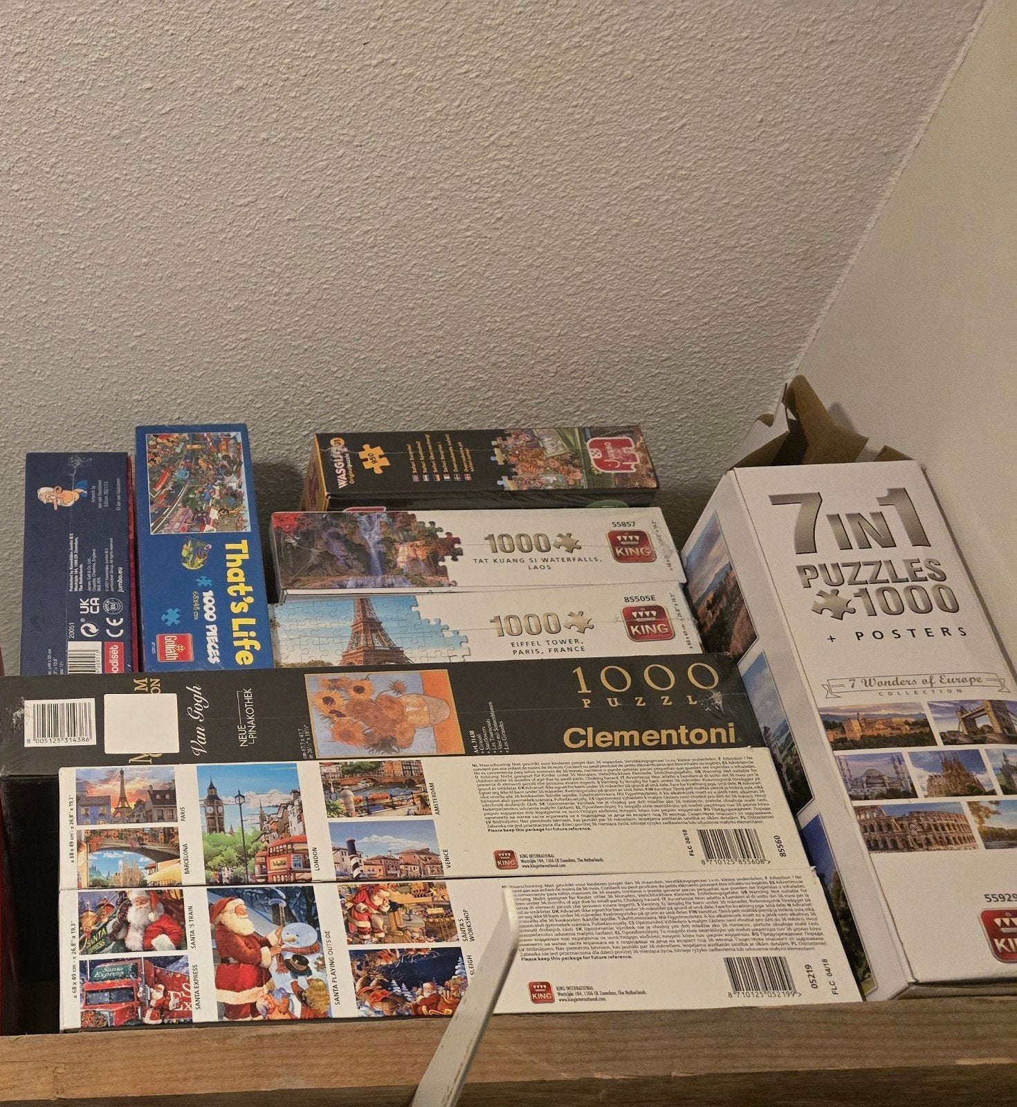 Grote collectie legpuzzels en 3D-puzzels, Ophalen of Verzenden, 500 t/m 1500 stukjes, Gebruikt, Legpuzzel