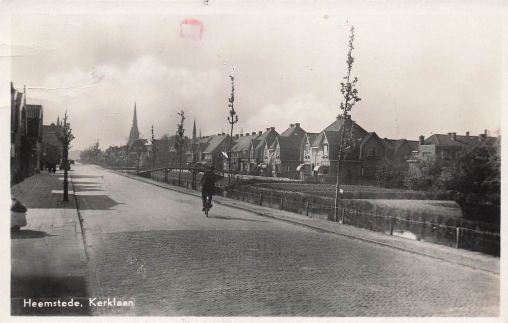 703-189-001 Heemstede Kerklaan, Ophalen of Verzenden, Voor 1920, Noord-Holland