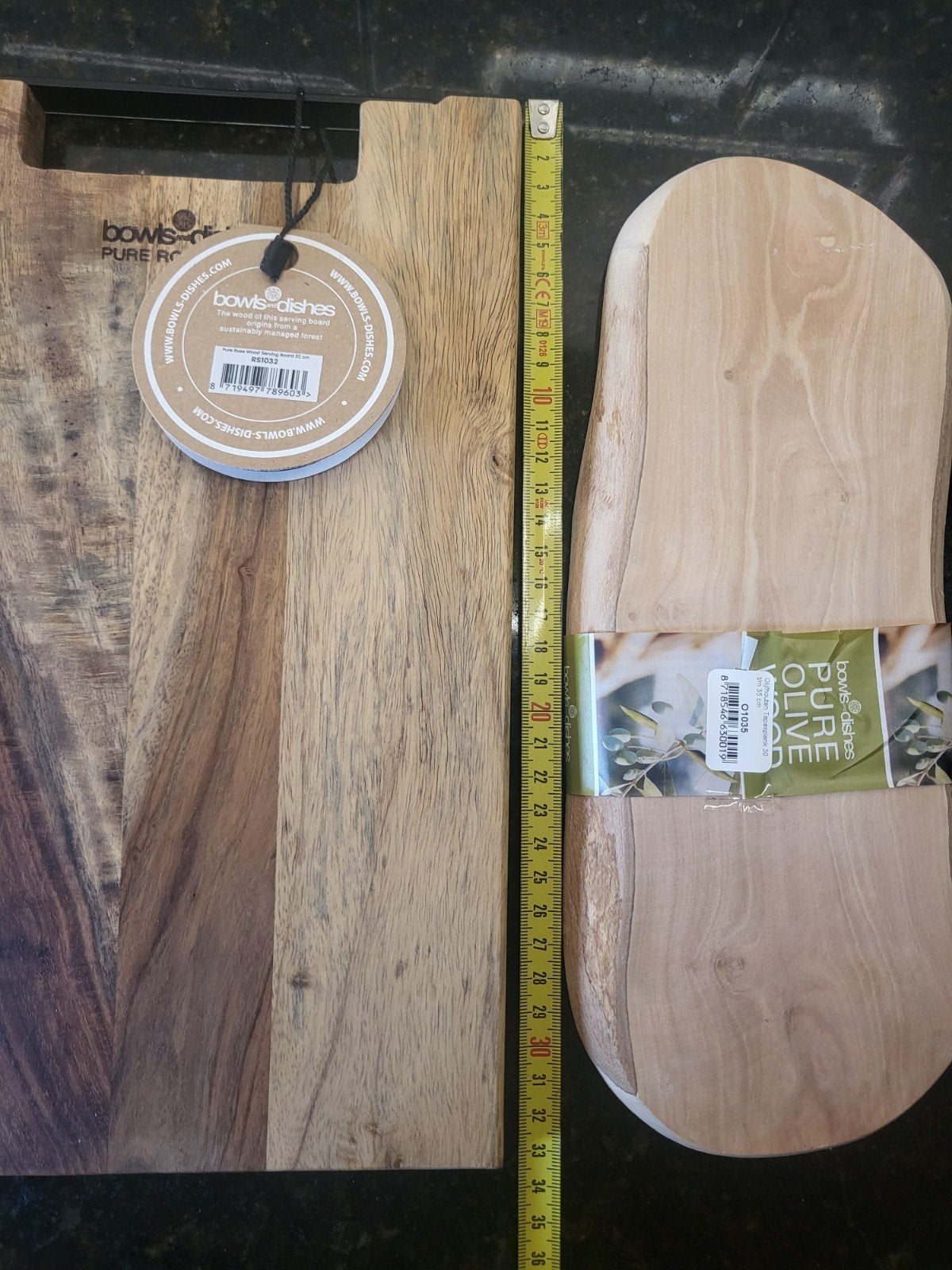 borrelplank / Tapas, Ophalen of Verzenden, Nieuw, Rond, Hout