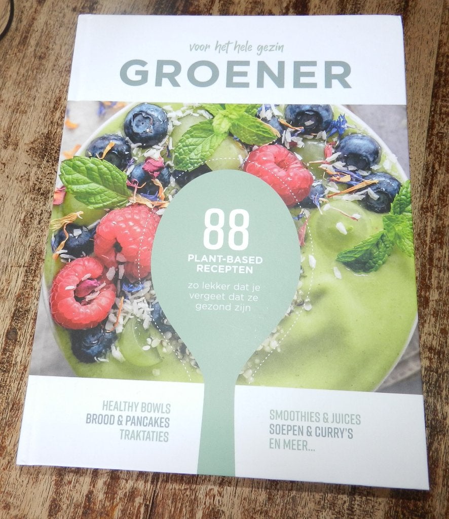 Groener: 88 plant-based recepten. Jesse van der Velde, Boeken, Gezondheid, Dieet en Voeding, Verzenden, Nieuw