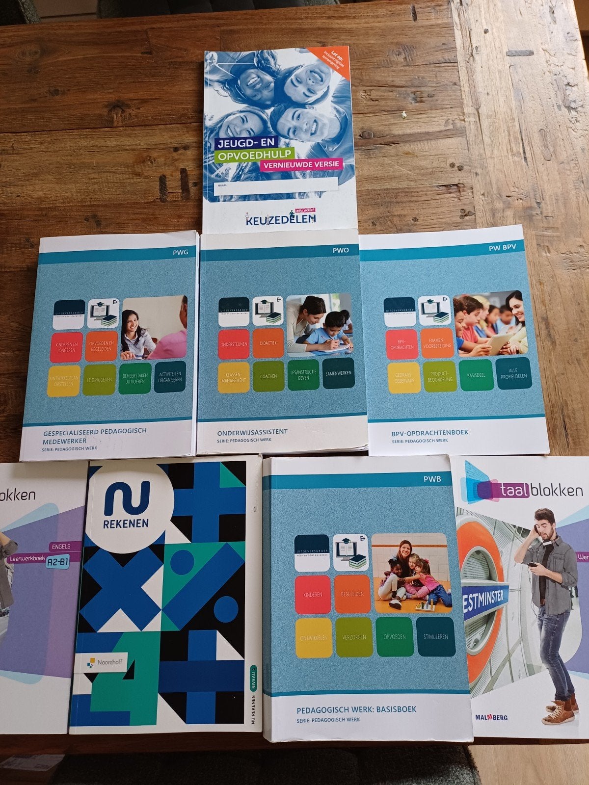 Boekenpakket Opleiding Kind en Educatie (MBO), Boeken, Ophalen of Verzenden