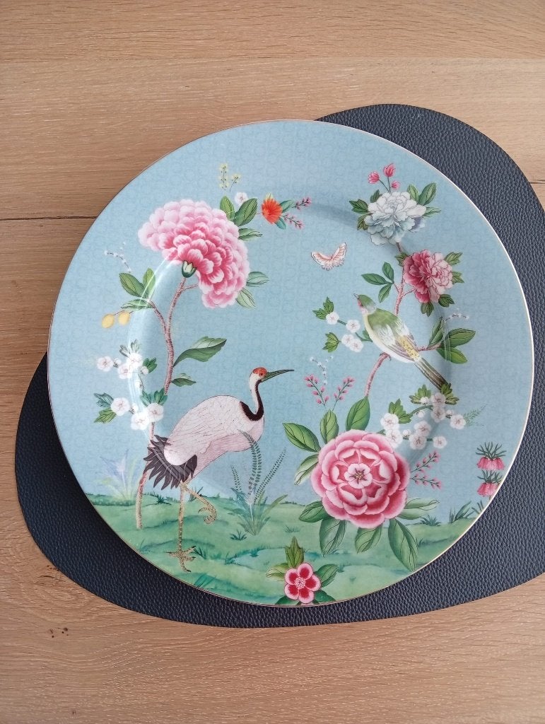 Pip Studio Blushing Birds Serveerschaal / Bord (32 cm), Pip Studio, Ophalen of Verzenden, Zo goed als nieuw, Bord(en)