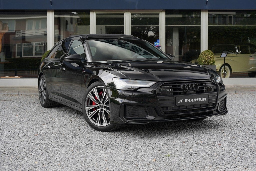 Audi A6 55 TFSI E QUATTRO S LINE/B&O/PANO/MATRIX/HUD/360/RS-, Automaat, 53 km, Gebruikt, Zwart