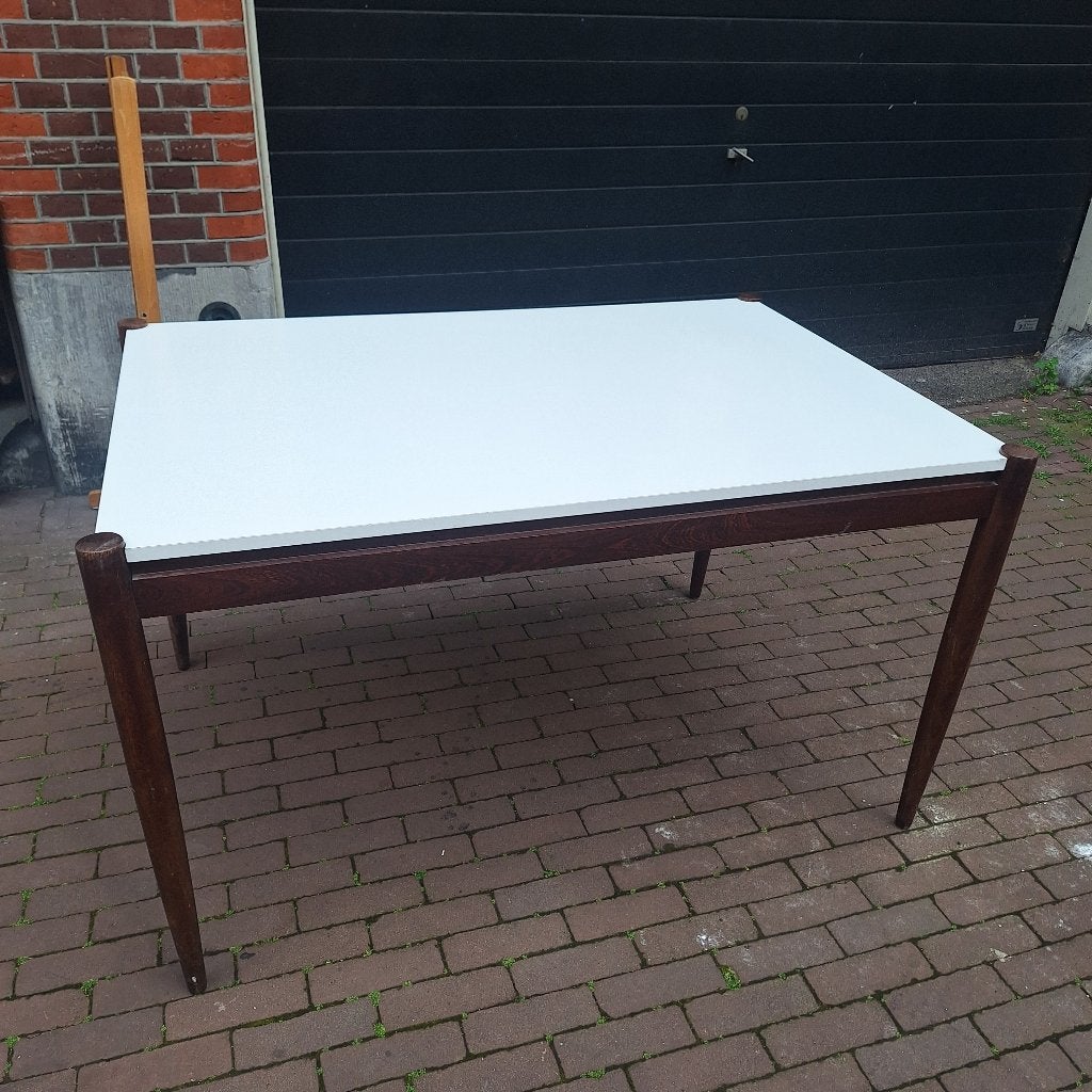 Vintage Pastoe Eettafel / Tafel / Bureau met Formica Blad, Ophalen, Gebruikt, -, Pastoe