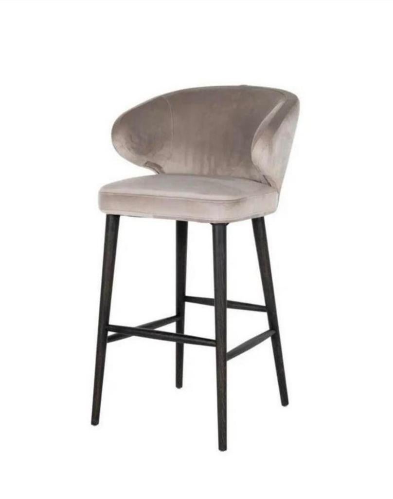 1 barkruk richmond Interiors  (Indigo), Huis en Inrichting, Barkrukken, 1 kruk, Ophalen, Zo goed als nieuw, 60 tot 90 cm