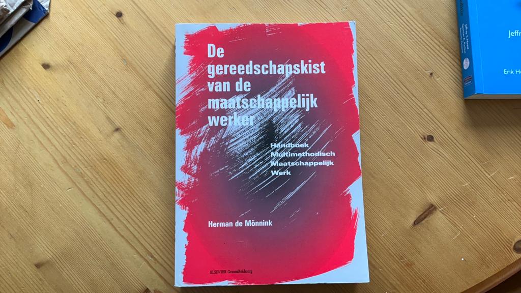 De gereedschapskist van de maatschappelijk werker, Boeken, Ophalen, Gamma, Zo goed als nieuw, HBO